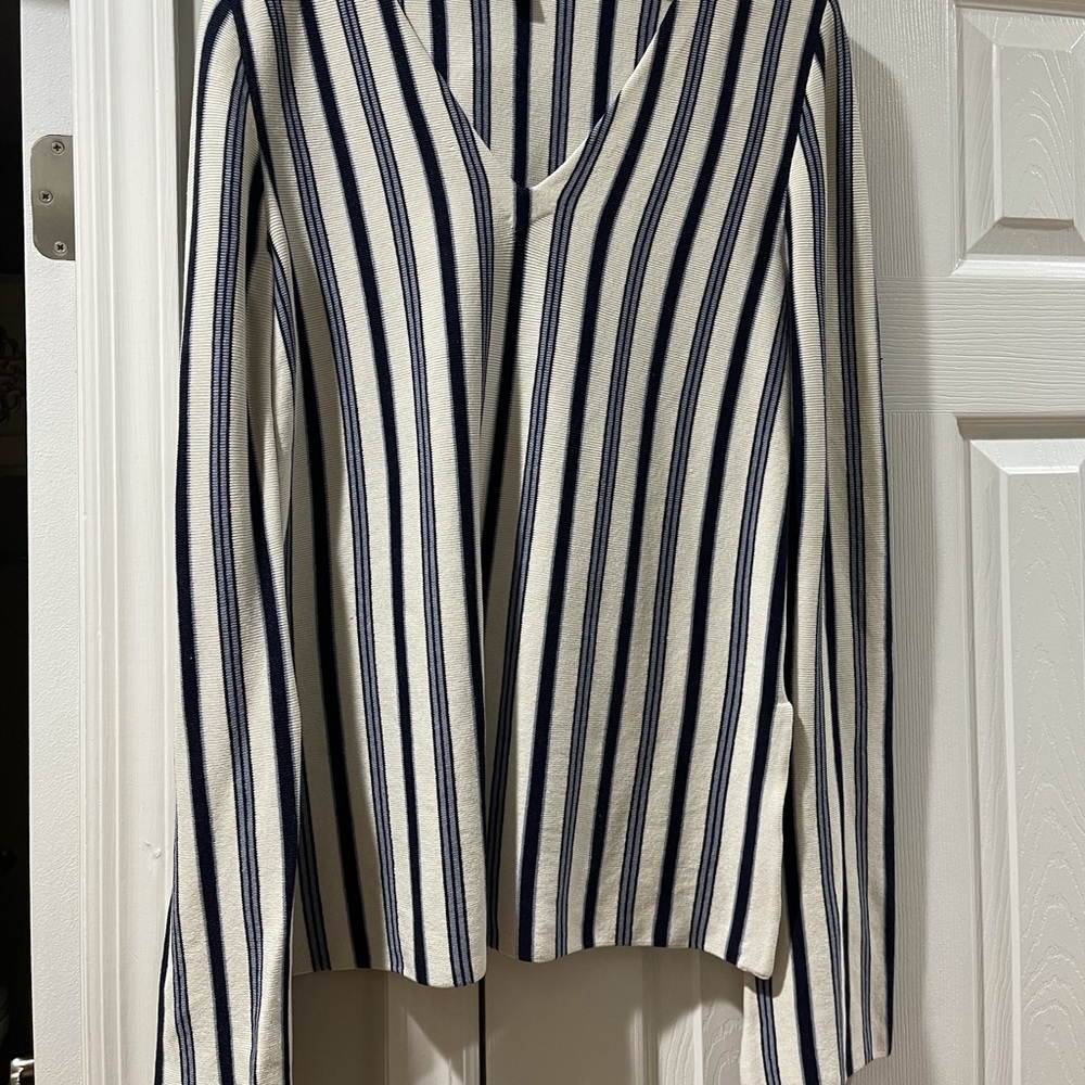 Striped Ann Taylor Sweater Top